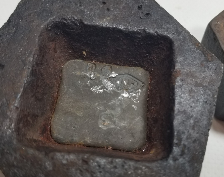 OSMANLI DÖNEMİ ARKALARI KONTROL DAMGALI KÖŞELİ DİRHEM LOTU