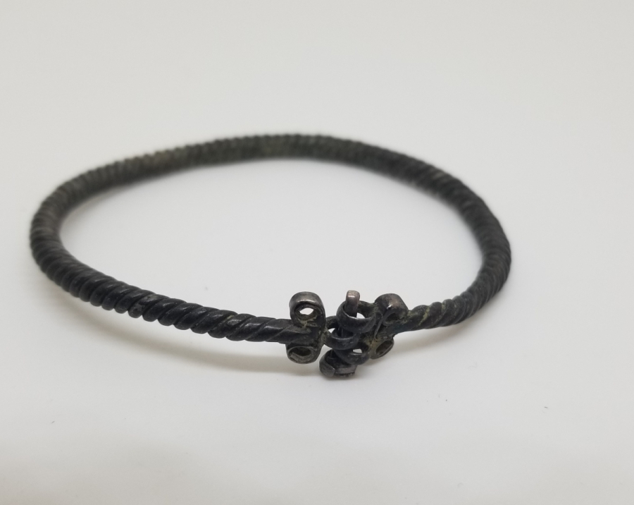 OSMANLI DÖNEMİ EL YAPIMI DİYARBAKIR YÖRESİ GÜMÜŞ BİLEKLİK - BİLEZİK