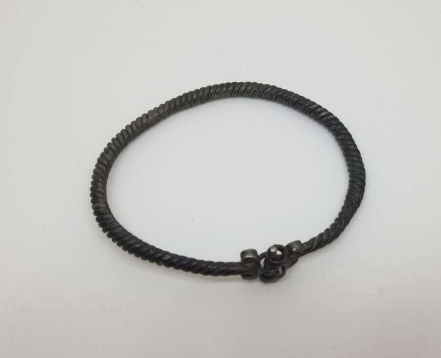 OSMANLI DÖNEMİ EL YAPIMI DİYARBAKIR YÖRESİ GÜMÜŞ BİLEKLİK - BİLEZİK