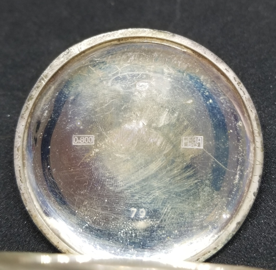 GÜMÜŞ KASA ANTİKA LONGINES CEP SAATİ