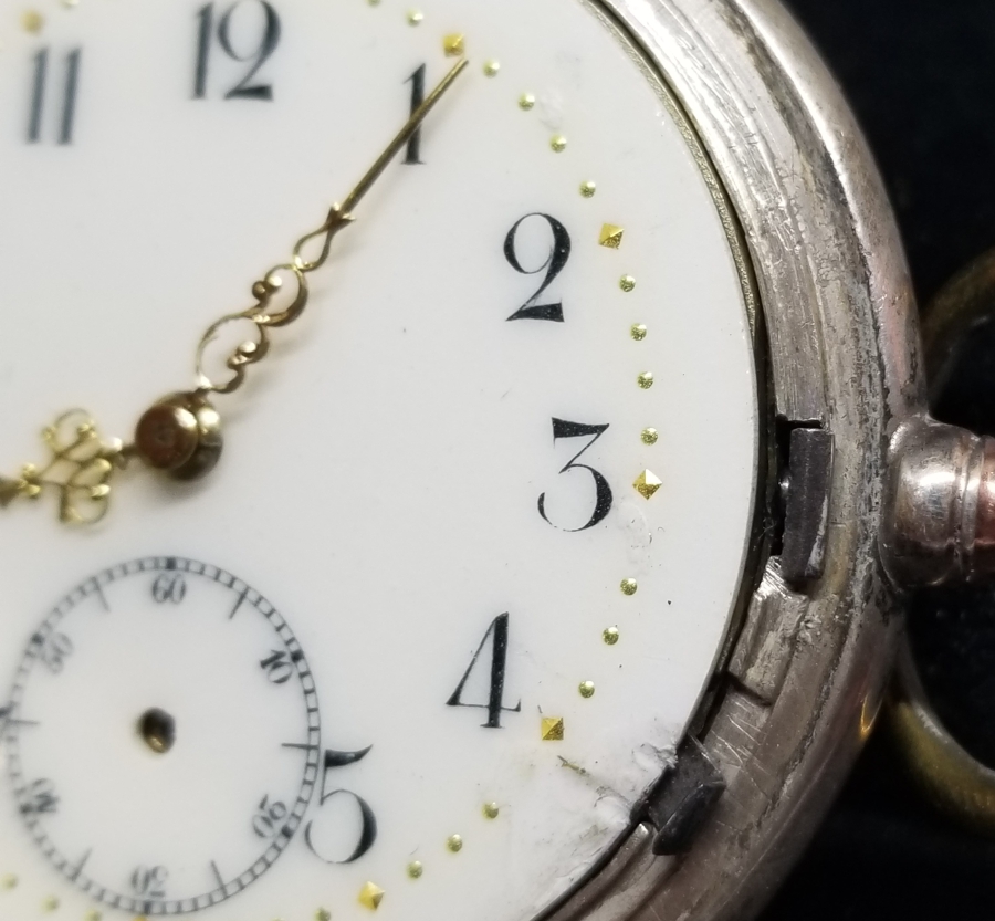 İNGİLİZLERİN OSMANLI PAZARI İÇİN YAPTIĞI GÜMÜŞ KASA KURMALI CEP SAATİ