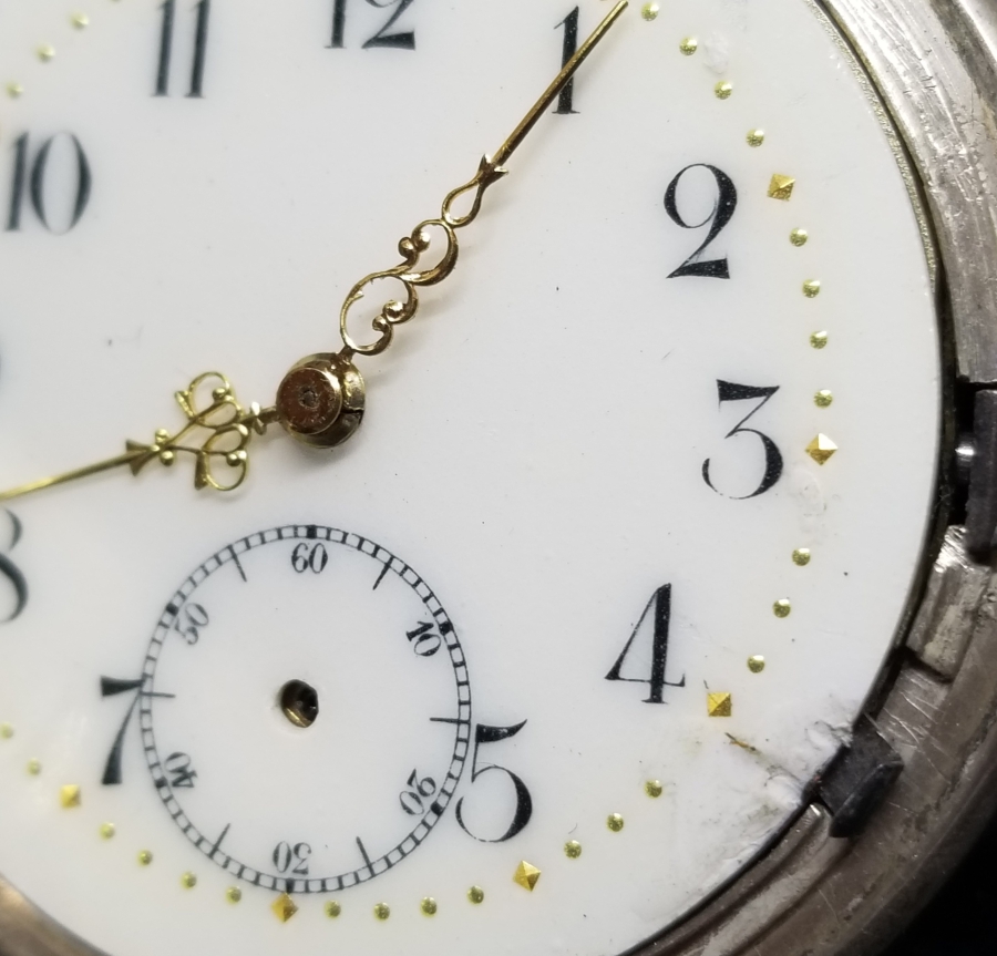 İNGİLİZLERİN OSMANLI PAZARI İÇİN YAPTIĞI GÜMÜŞ KASA KURMALI CEP SAATİ