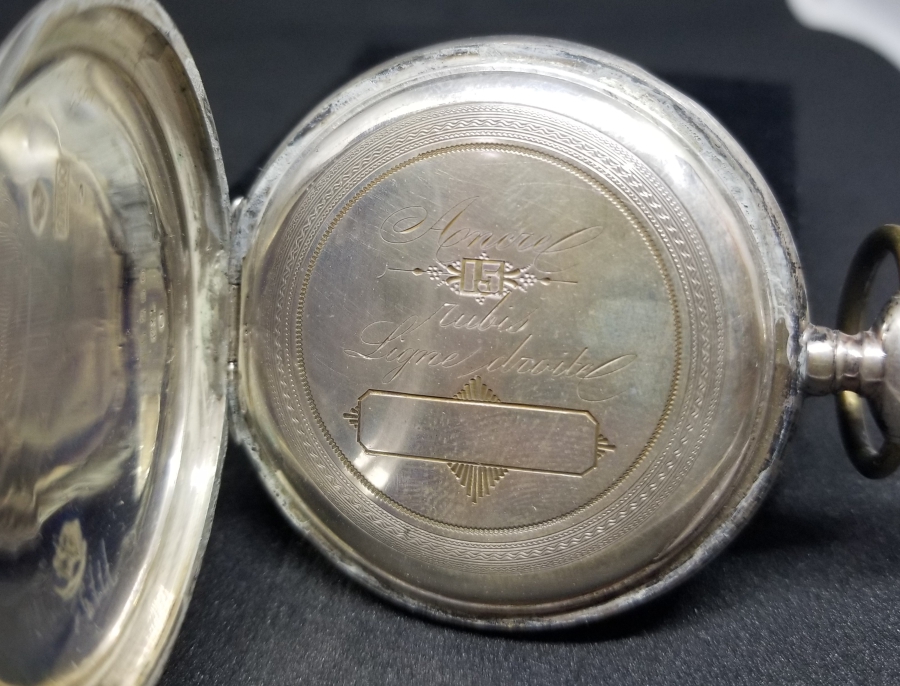 İNGİLİZLERİN OSMANLI PAZARI İÇİN YAPTIĞI GÜMÜŞ KASA KURMALI CEP SAATİ