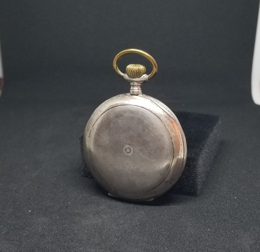 İNGİLİZLERİN OSMANLI PAZARI İÇİN YAPTIĞI GÜMÜŞ KASA KURMALI CEP SAATİ