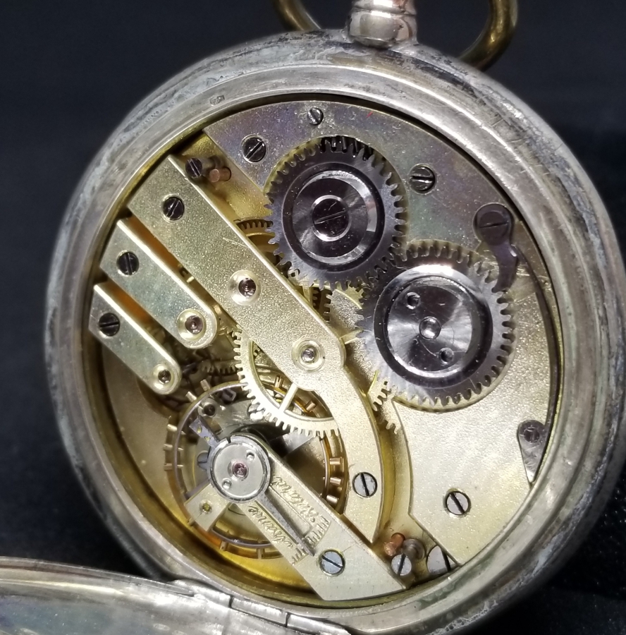 İNGİLİZLERİN OSMANLI PAZARI İÇİN YAPTIĞI GÜMÜŞ KASA KURMALI CEP SAATİ