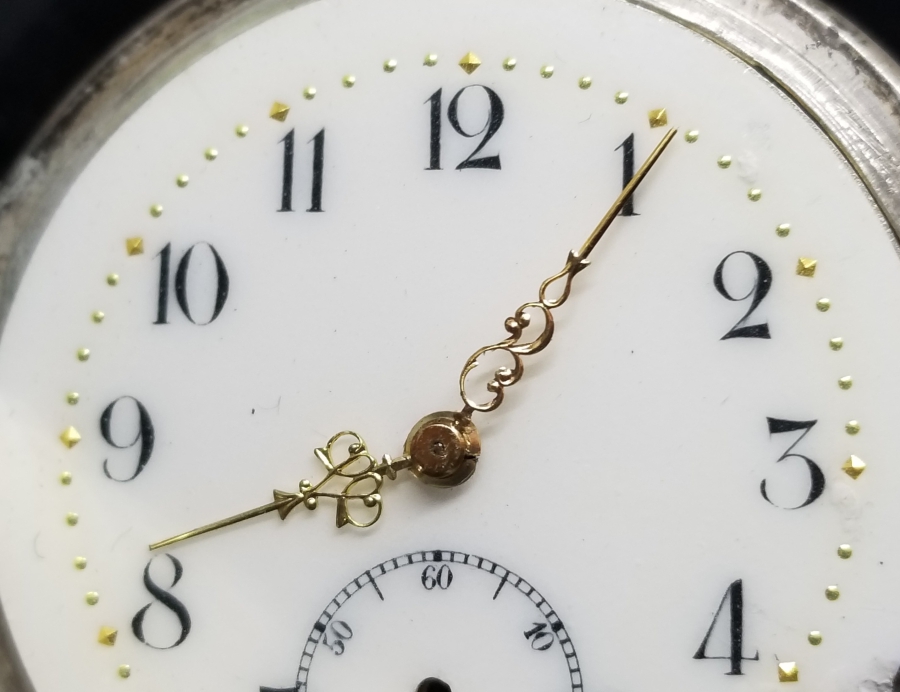 İNGİLİZLERİN OSMANLI PAZARI İÇİN YAPTIĞI GÜMÜŞ KASA KURMALI CEP SAATİ