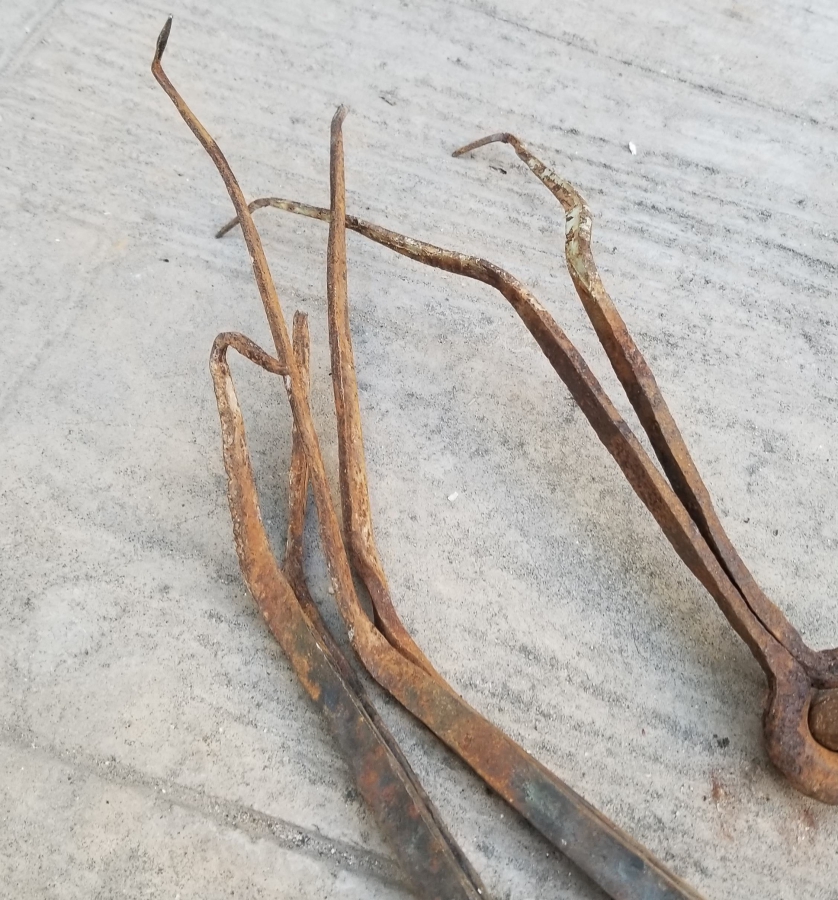 OSMANLI DÖNEMİ EL YAPIMI MERTEK MIHLARI LOTU