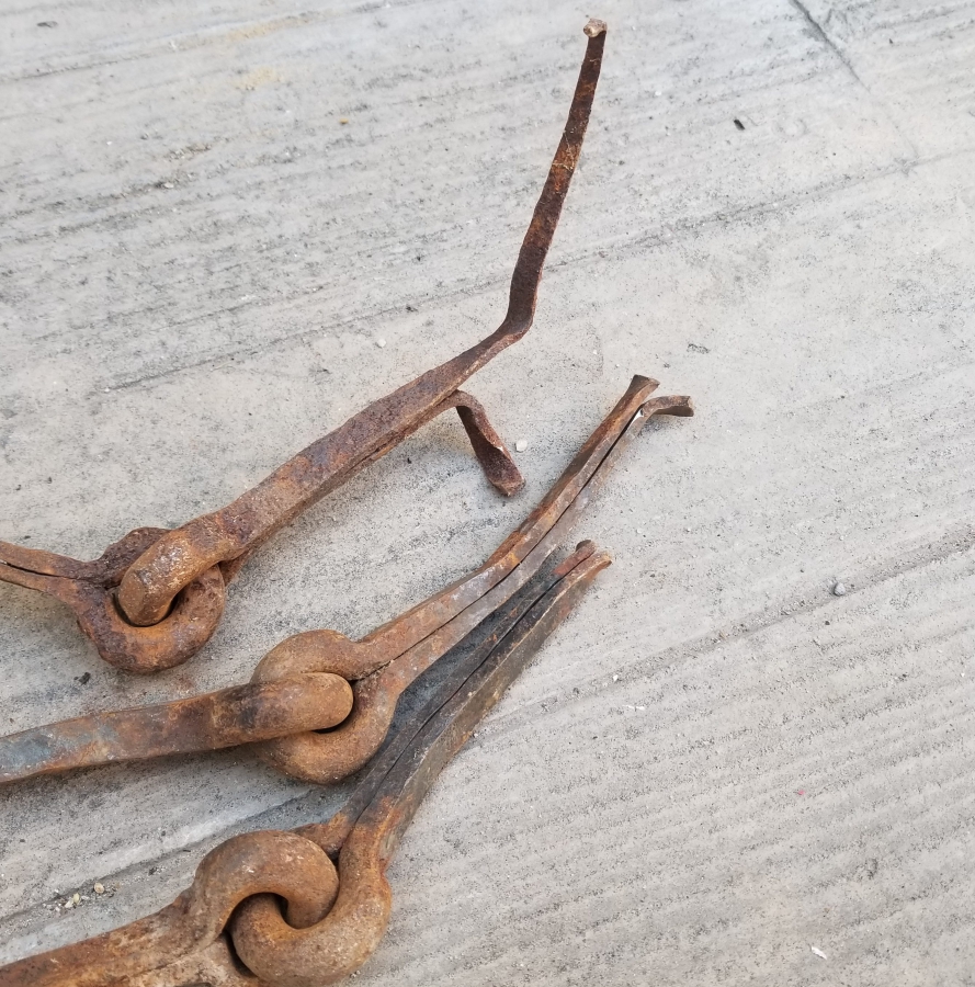 OSMANLI DÖNEMİ EL YAPIMI MERTEK MIHLARI LOTU