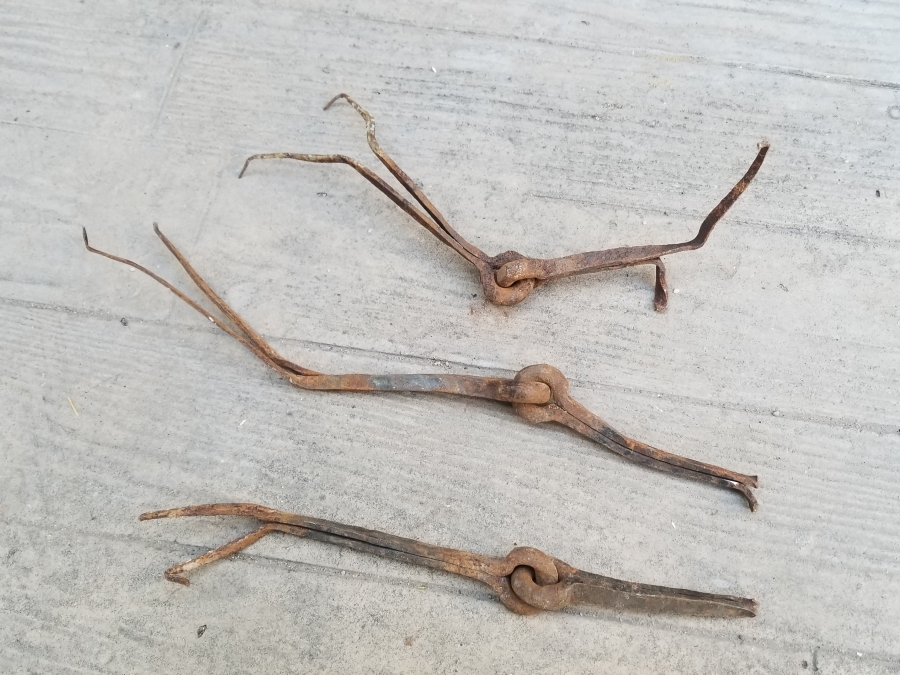 OSMANLI DÖNEMİ EL YAPIMI MERTEK MIHLARI LOTU