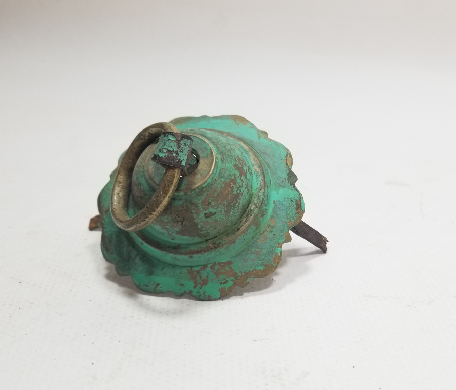 OSMANLI DÖNEMİ TEKKE İŞİ BRONZ KAPI TUTMACI