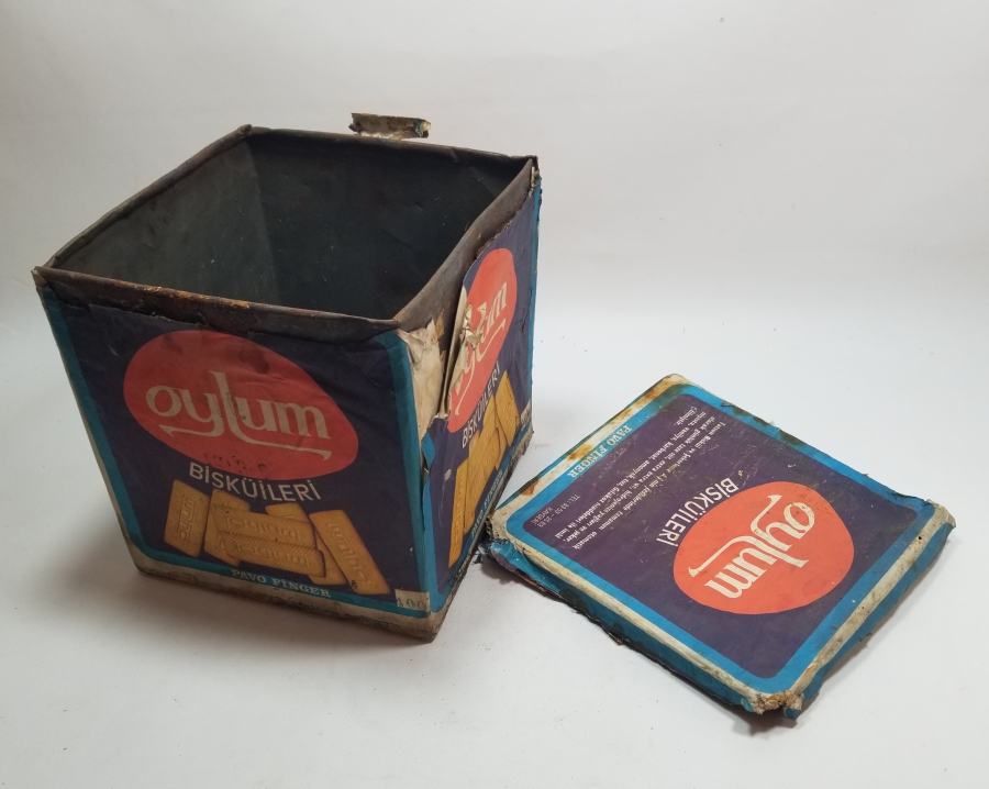 ANTİKA BİSKUVİ KUTUSU