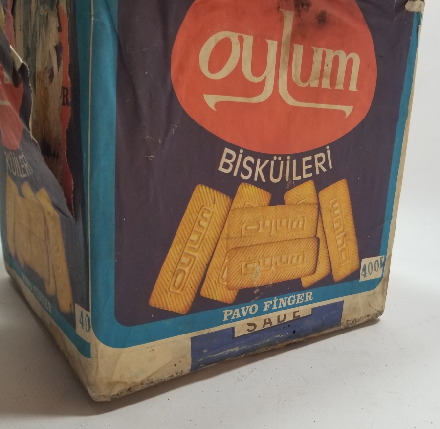 ANTİKA BİSKUVİ KUTUSU