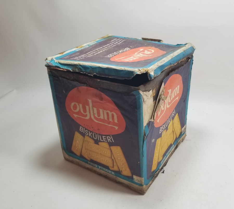 ANTİKA BİSKUVİ KUTUSU