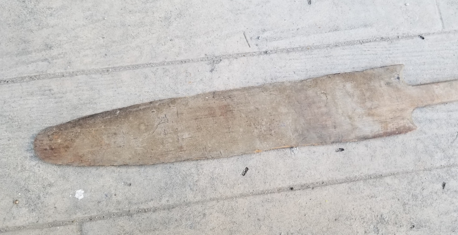 OSMANLI DÖNEMİ EL YAPIMI AHŞAP TANDIR KÜREĞİ