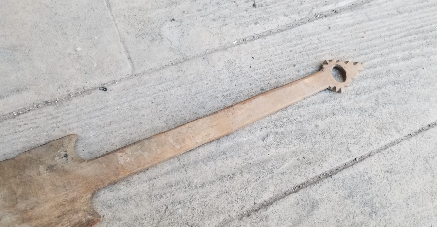 OSMANLI DÖNEMİ EL YAPIMI AHŞAP TANDIR KÜREĞİ