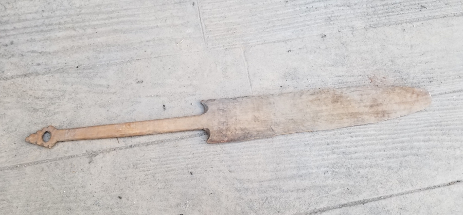 OSMANLI DÖNEMİ EL YAPIMI AHŞAP TANDIR KÜREĞİ