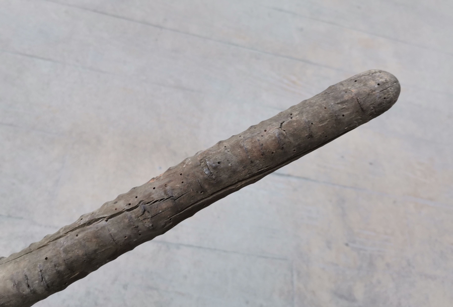 OSMANLI DÖNEMİ EL YAPIMI NADİR AHŞAP BEKÇİ SOPASI