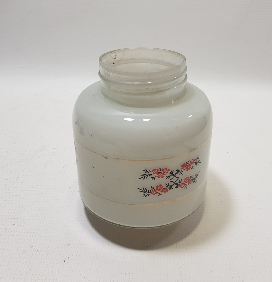 ANTİKA CAM LAMBA TACI