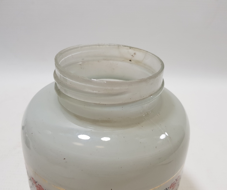 ANTİKA CAM LAMBA TACI