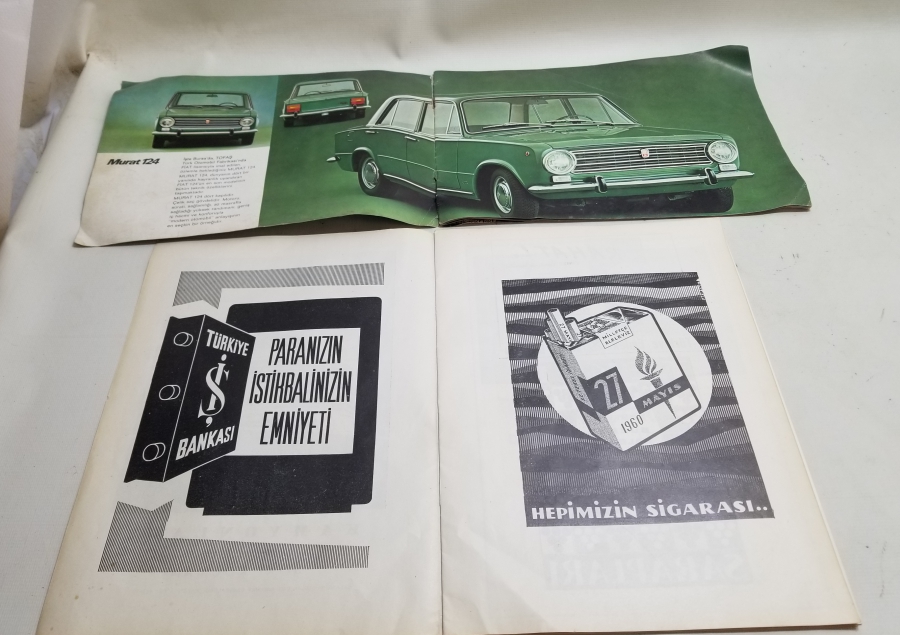 İKİ ADET ANTİKA DERGİ