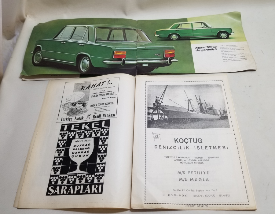 İKİ ADET ANTİKA DERGİ