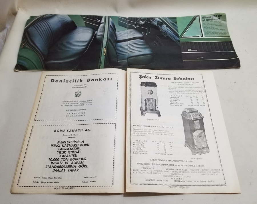 İKİ ADET ANTİKA DERGİ