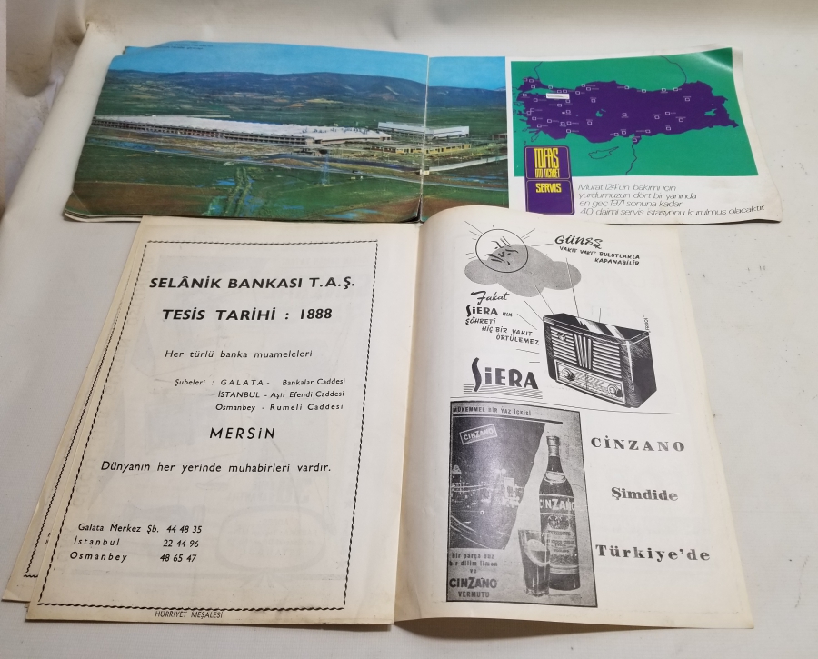 İKİ ADET ANTİKA DERGİ