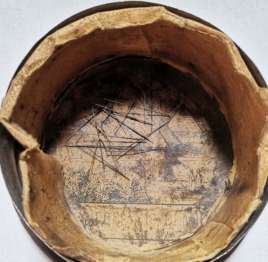 OSMANLI DÖNEMİ EL YAPIMI HURMA KUTUSU