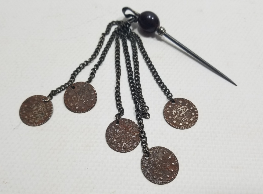 ANTİKA EL YAPIMI BAŞ İĞNESİ