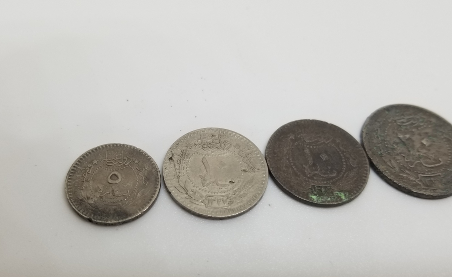 MEHMET REŞAT HAN DÖNEMİ OSMANLI NİKEL PARA LOTU