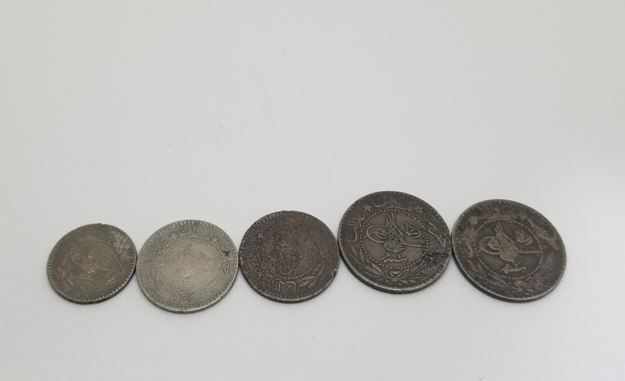 MEHMET REŞAT HAN DÖNEMİ OSMANLI NİKEL PARA LOTU
