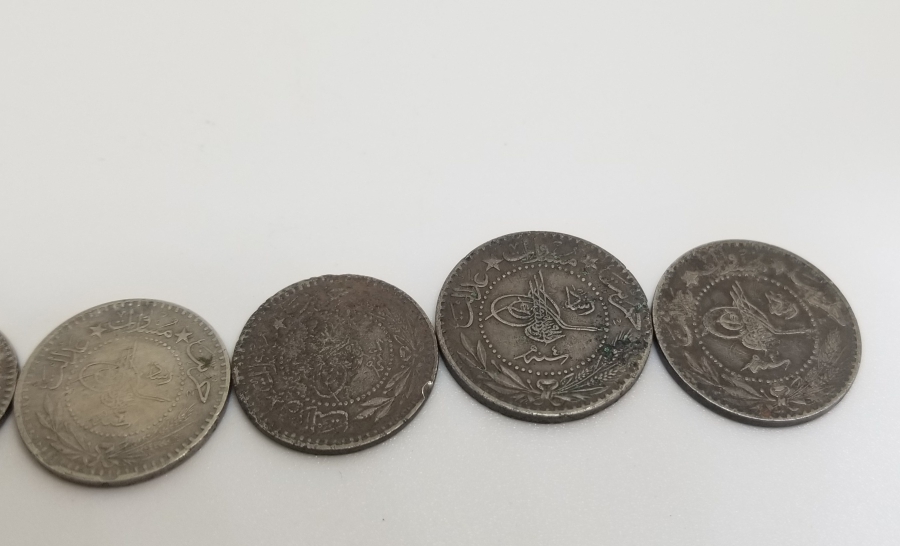 MEHMET REŞAT HAN DÖNEMİ OSMANLI NİKEL PARA LOTU