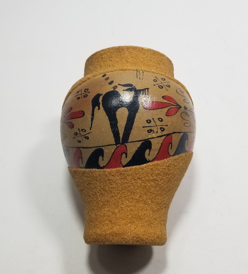 EL BOYAMA SANATÇI YAPIMI VAZO