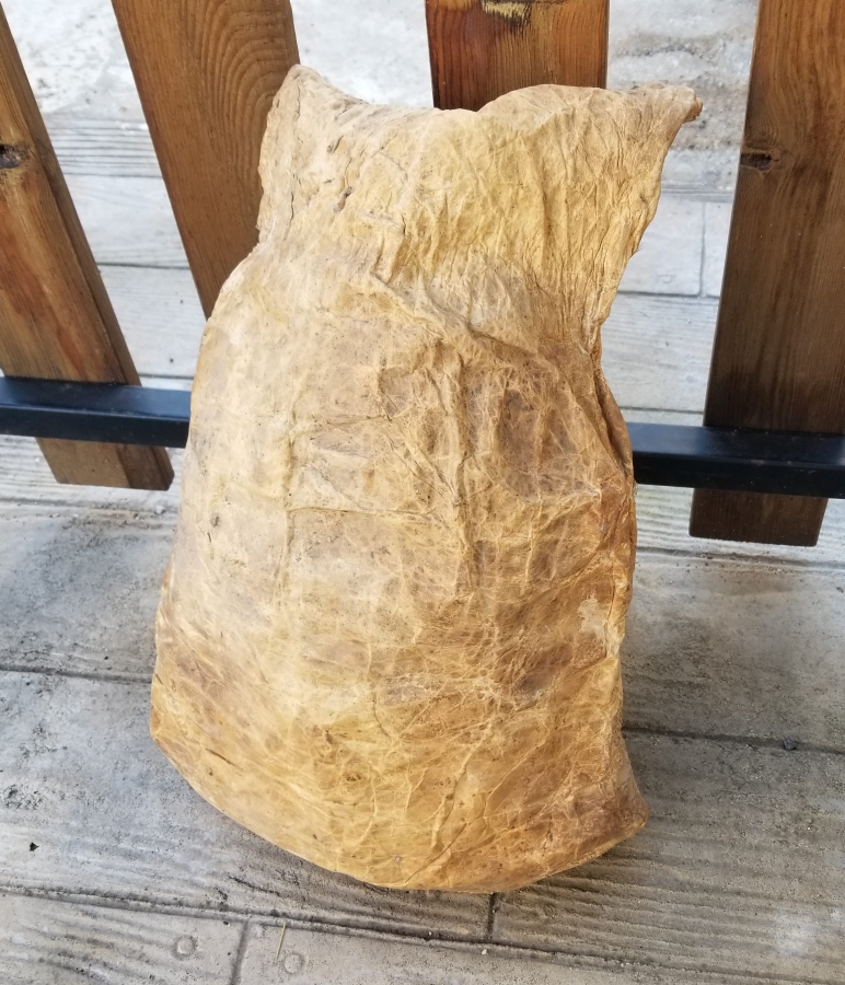 OSMANLI DÖNEMİ ÇOK NADİR DERİ SAKA KÜFESİ - SUCU KÜFESİ