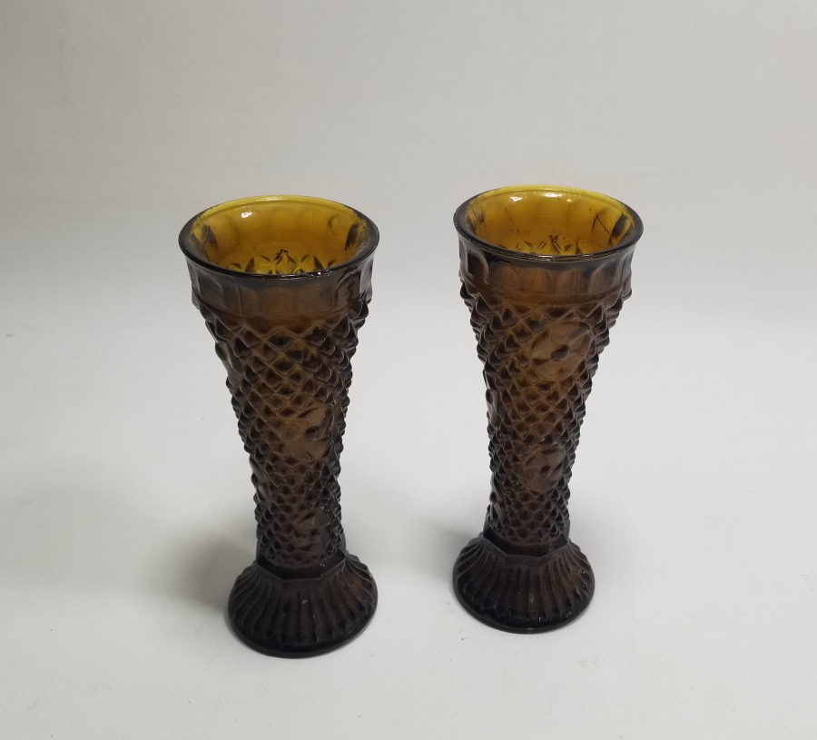 KABARTMA İŞÇİLİKLİ ANTİKA ÇİFT VAZO