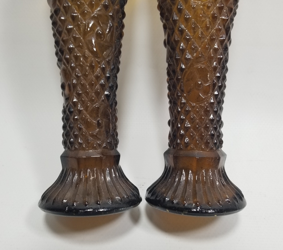 KABARTMA İŞÇİLİKLİ ANTİKA ÇİFT VAZO