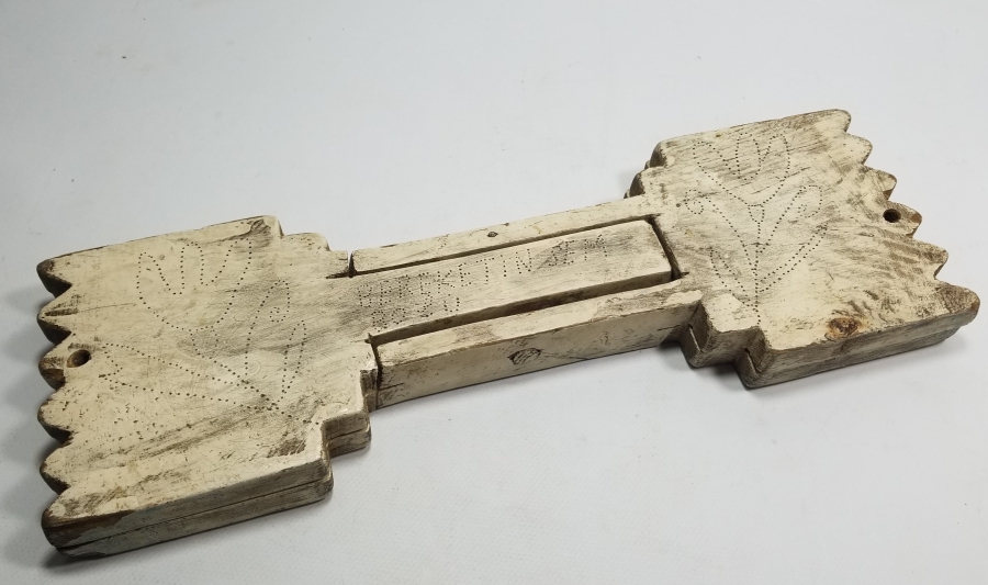 EL YAPIMI ANTİKA AHŞAP SOFRA ALTI - KASNAK