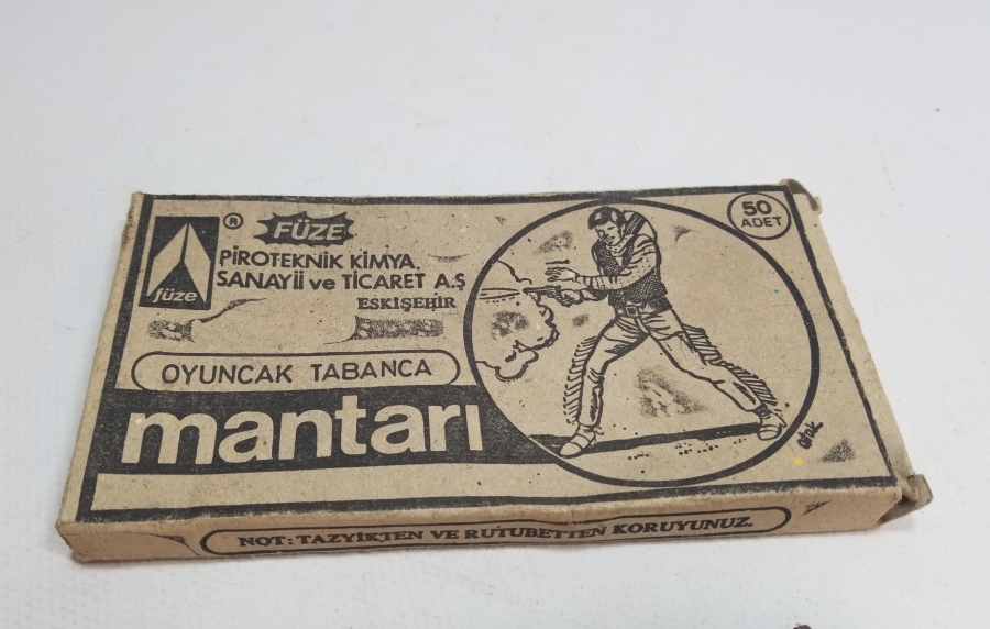 ANTİKA METAL MANTAR TABANCASI