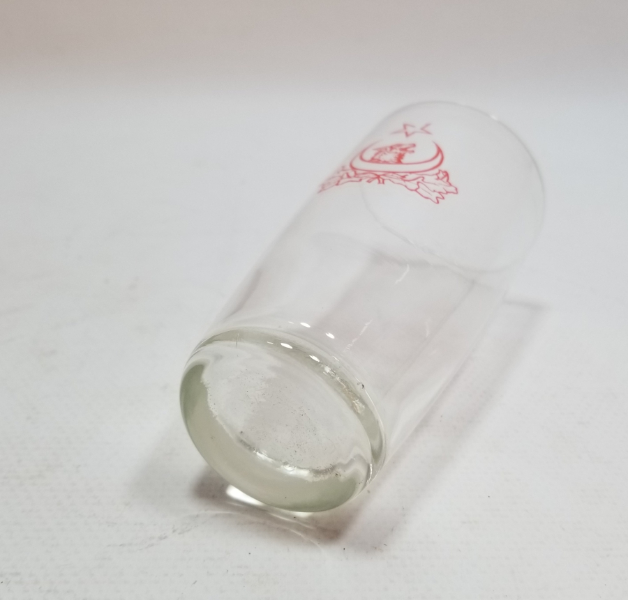 CUMHURİYET BAŞLARI ÇOK NADİR ÜZERİ BOZKURT VE AY YILDIZLI BARDAK