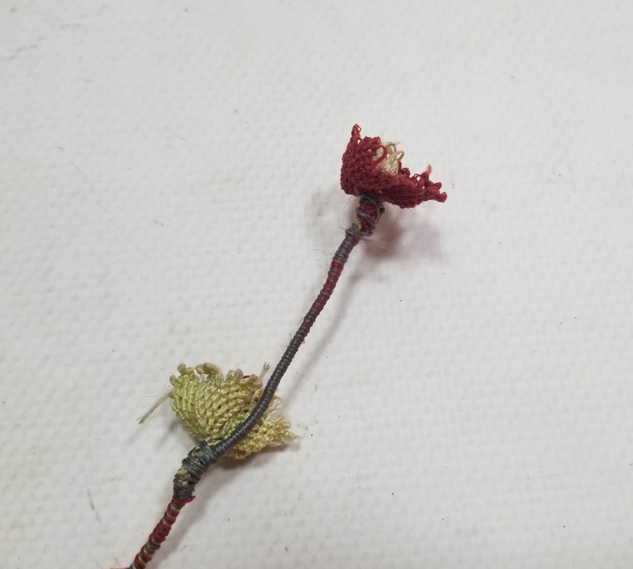 OSMANLI DÖNEMİ İĞNE OYALI KOZAK YÖRESİ NADİR GELİN ÇİÇEĞİ