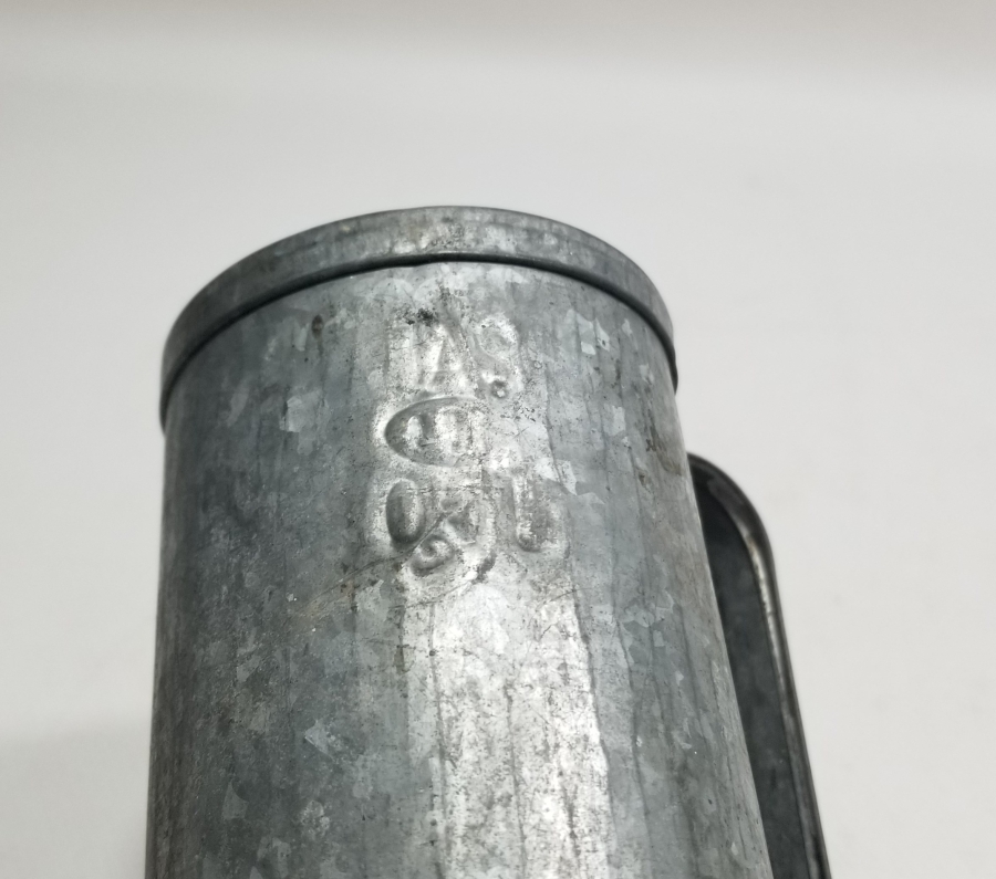 ÜZERİ DAMGALI ANTİKA SÜTÇÜ ÖLÇEĞİ