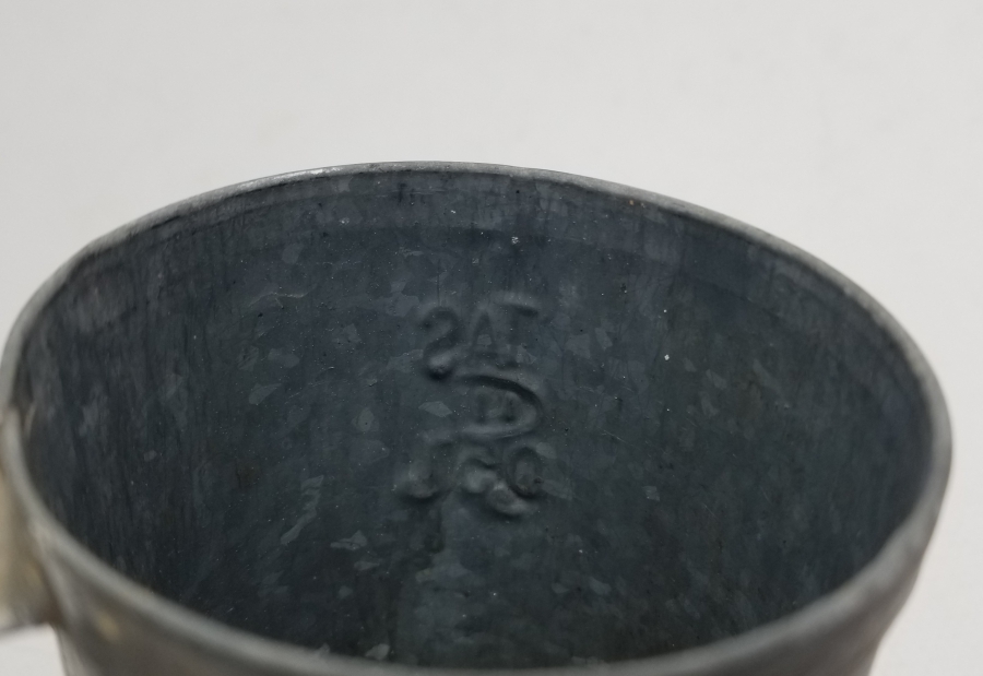 ÜZERİ DAMGALI ANTİKA SÜTÇÜ ÖLÇEĞİ