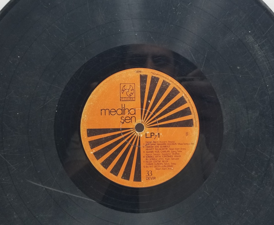 ANTİKA MEDİHA ŞEN LONG PLAY PLAK