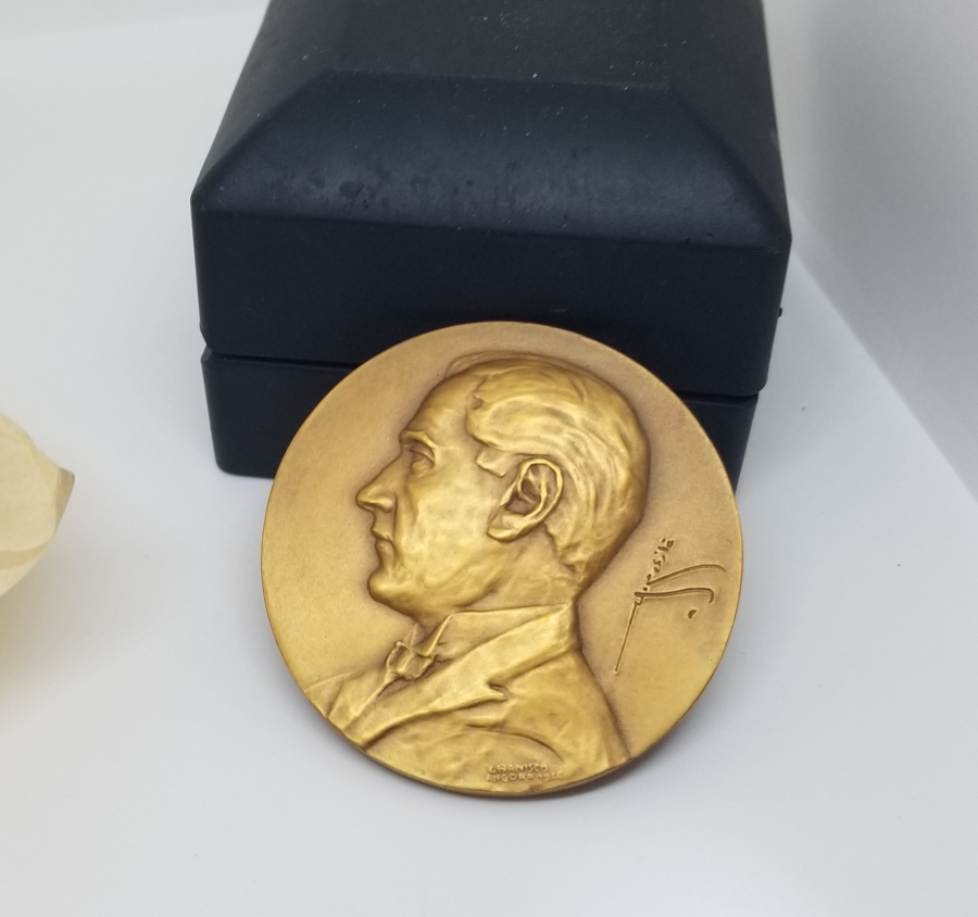 OSMANLICA GAZİ MUSTAFA KEMAL İMZALI BÜYÜK BOY ATATÜRK MADALYON