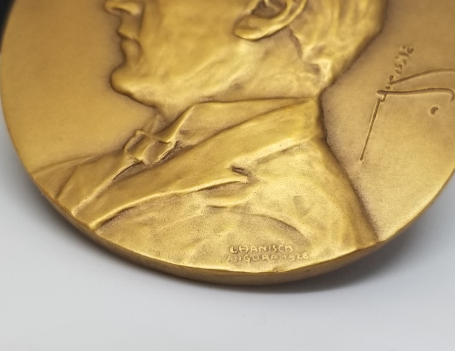 OSMANLICA GAZİ MUSTAFA KEMAL İMZALI BÜYÜK BOY ATATÜRK MADALYON