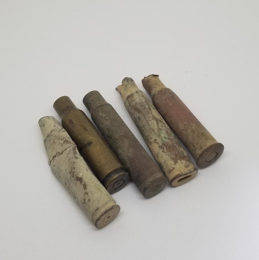 1. DÜNYA SAVAŞI İNGİLİZ MAVZER MERMİSİ KOVANI LOTU