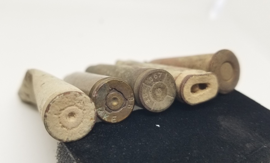 1. DÜNYA SAVAŞI İNGİLİZ MAVZER MERMİSİ KOVANI LOTU