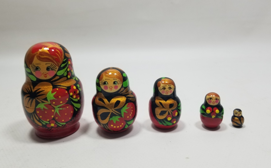 EL BOYAMA MATRUŞKA TAKIMI