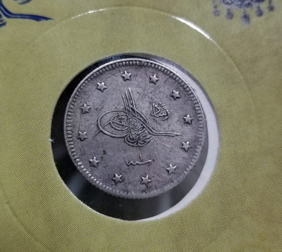 SULTAN MEHMET REŞAT HAN DÖNEMİ GÜMÜŞ 2 KURUŞ MECİDİYE