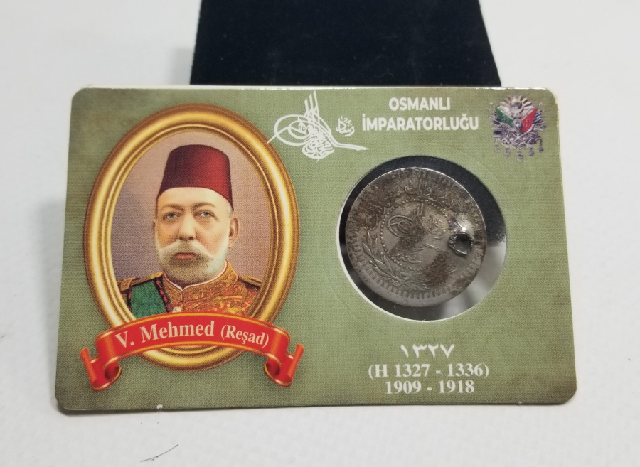 MEHMET REŞAT HAN DÖNEMİ KOLEKSİYONLUK NİKEL 40 PARA